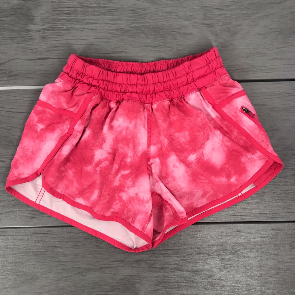 Lululemon tracker short iv tidal boom juice pink 4